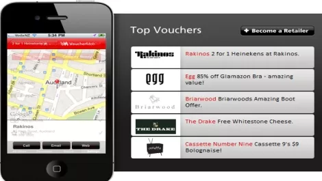 Get discount vouchers sent to your iPhone